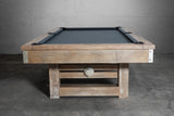 Nixon Bryant 7' Slate Pool Table in Weathered Natural Finish w/ Dining Top Option
