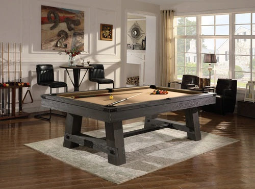 Playcraft Yukon River Slate Pool Table in Weathered Fieldstone