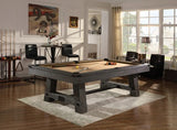 Playcraft Yukon River Slate Pool Table in Weathered Fieldstone
