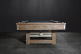 Nixon Bryant 7' Slate Pool Table in Weathered Natural Finish w/ Dining Top Option