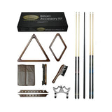 Imperial Gold Billiard Accessory Kit, Antique Walnut