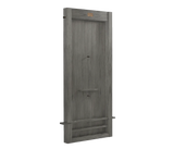 American Heritage Alta Wall Mounted 6 Cue Holder Rack in Charcoal