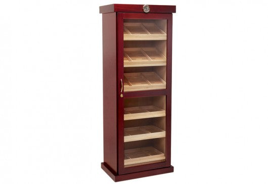 The Barbatus Wooden Cabinet Humidor by Prestige Import Group