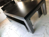 Pool table with dining top