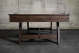 Nixon Hunter 8' Slate Pool Table in Brushed Walnut Finish w/ Dining Top Option