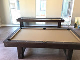 Imperial Reno Rustic 12' Shuffleboard Table in Dark Chestnut