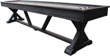 Playcraft Brazos River 12' Pro-Style Shuffleboard Table in Weathered Black