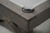 Nixon Georgia 8' Slate Pool Table in Grayson Grey Finish w/ Dining Top Option