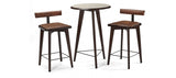 Brunswick Billiards Sao Bento Pub Table and Stools