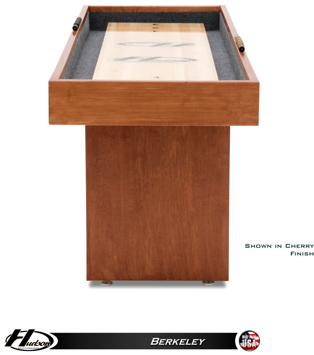 Hudson Berkeley Shuffleboard 9'-22' with Custom Stains