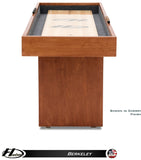 Hudson Berkeley Shuffleboard 9'-22' with Custom Stains