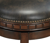 American Heritage Billiards Sonoma Stool in Suede Counter Height