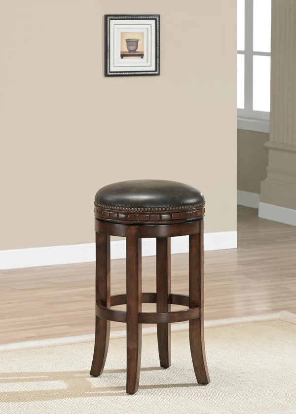 American Heritage Billiards Sonoma Stool in Suede Counter Height