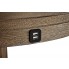 Brunswick Billiards Traditional Pub Table With USB Port Rustic Dark Brown