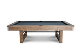Nixon Bryant 7' Slate Pool Table in Weathered Natural Finish w/ Dining Top Option