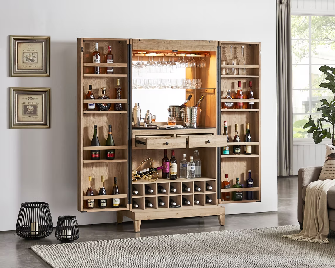 Imperial Fulton Bar Cabinet