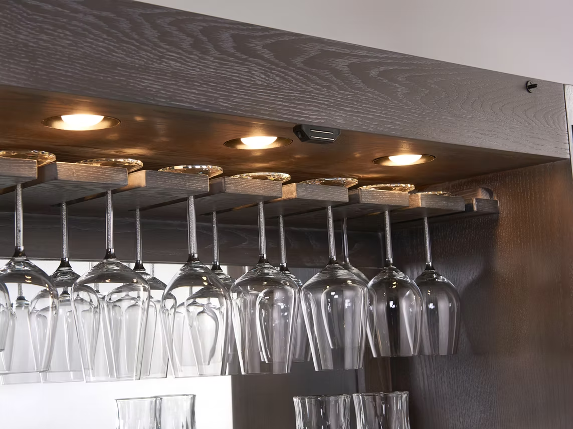 Imperial Westbrook Bar Cabinet in Glacier