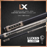 Lucasi Lux® LUX69 Pool Cue