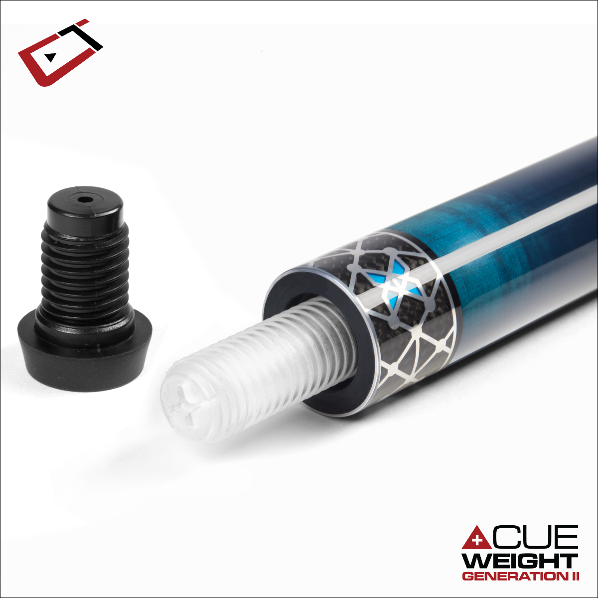 Cuetec Cynergy X Cue Lagoon, No Wrap (11.8mm Shaft)