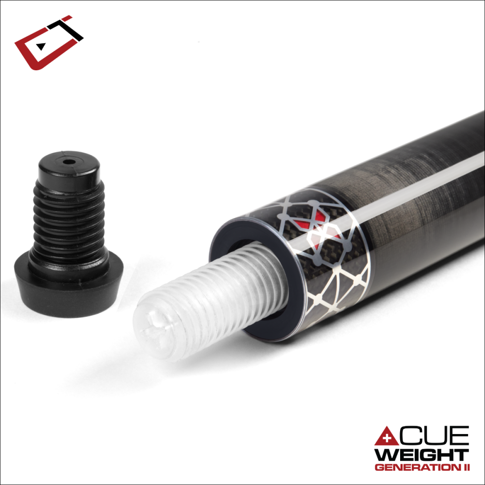 Cuetec Cynergy X Cue Raw, Poly-Wrap (11.8mm Shaft)