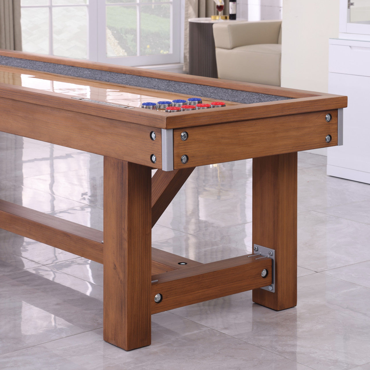 Playcraft 12 ' Willow Bend Pro-Style Shuffleboard Table