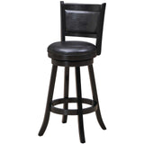 RAM Game Room Backed Barstool - Black