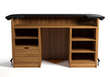 RAM Game Room Prohibition 84" Cocktail Bar - Walnut
