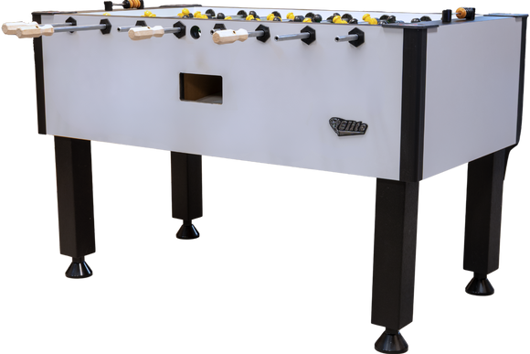 Tornado Elite II Foosball Table In Argent Frost