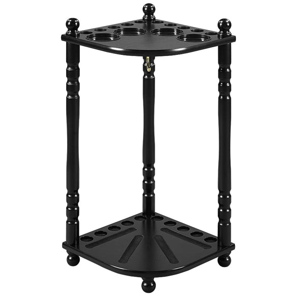 RAM Game Room Floor Cue Rack - Black