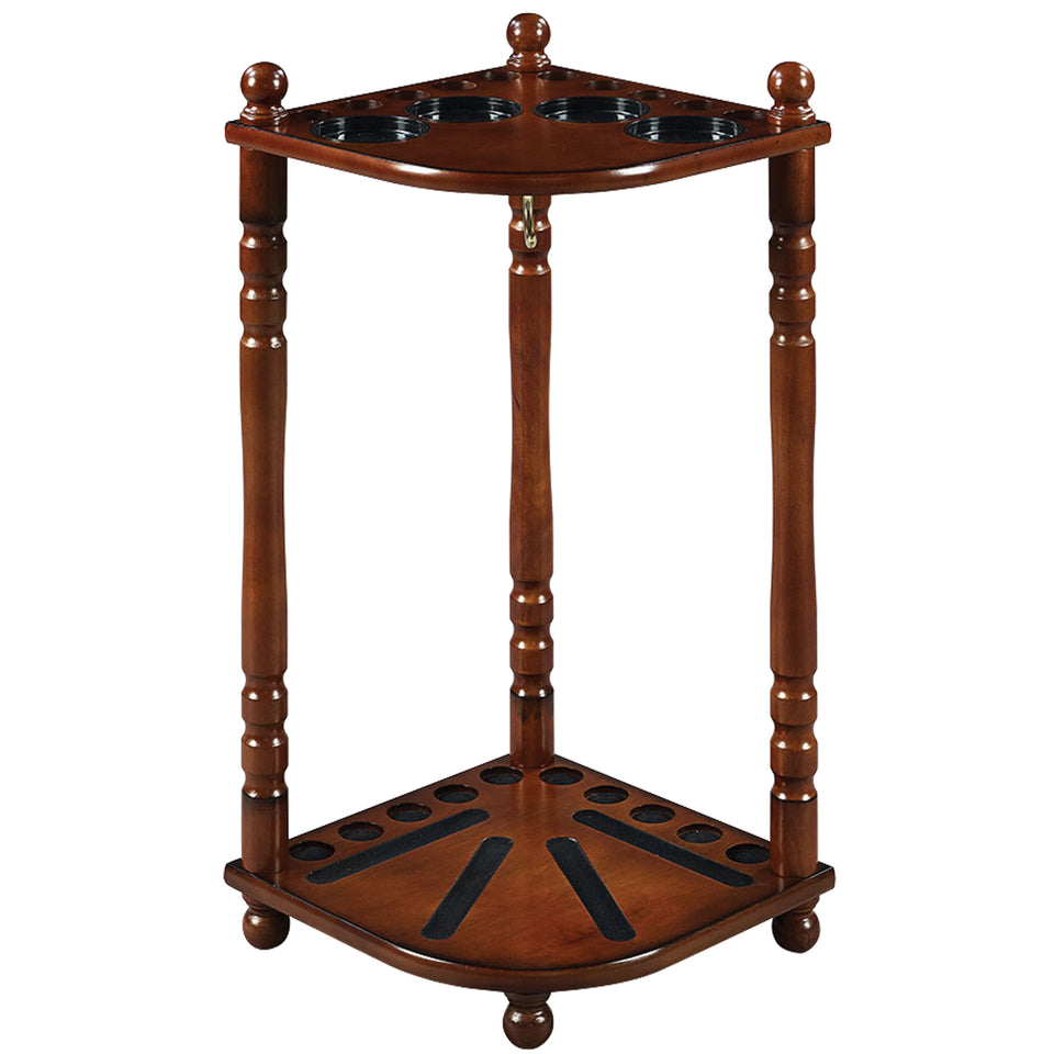 RAM Game Room Floor Cue Rack - Chestnut