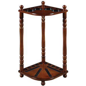 RAM Game Room Floor Cue Rack - Chestnut