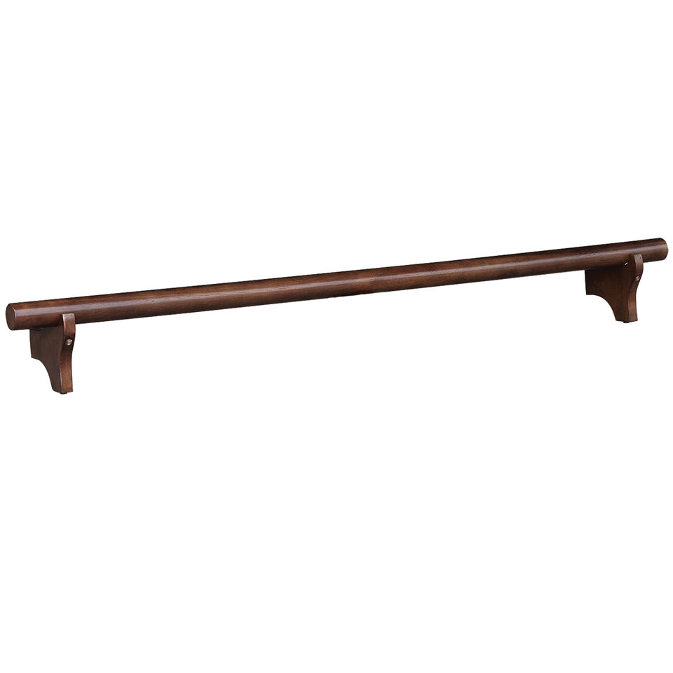 RAM Game Room 60" Dry Bar Foot Rail - Cappuccino