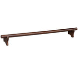 RAM Game Room 60" Dry Bar Foot Rail - Cappuccino