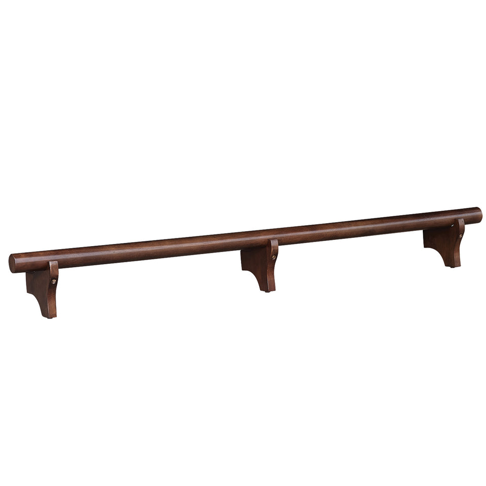 RAM Game Room 72" Dry Bar Foot Rail - Cappuccino