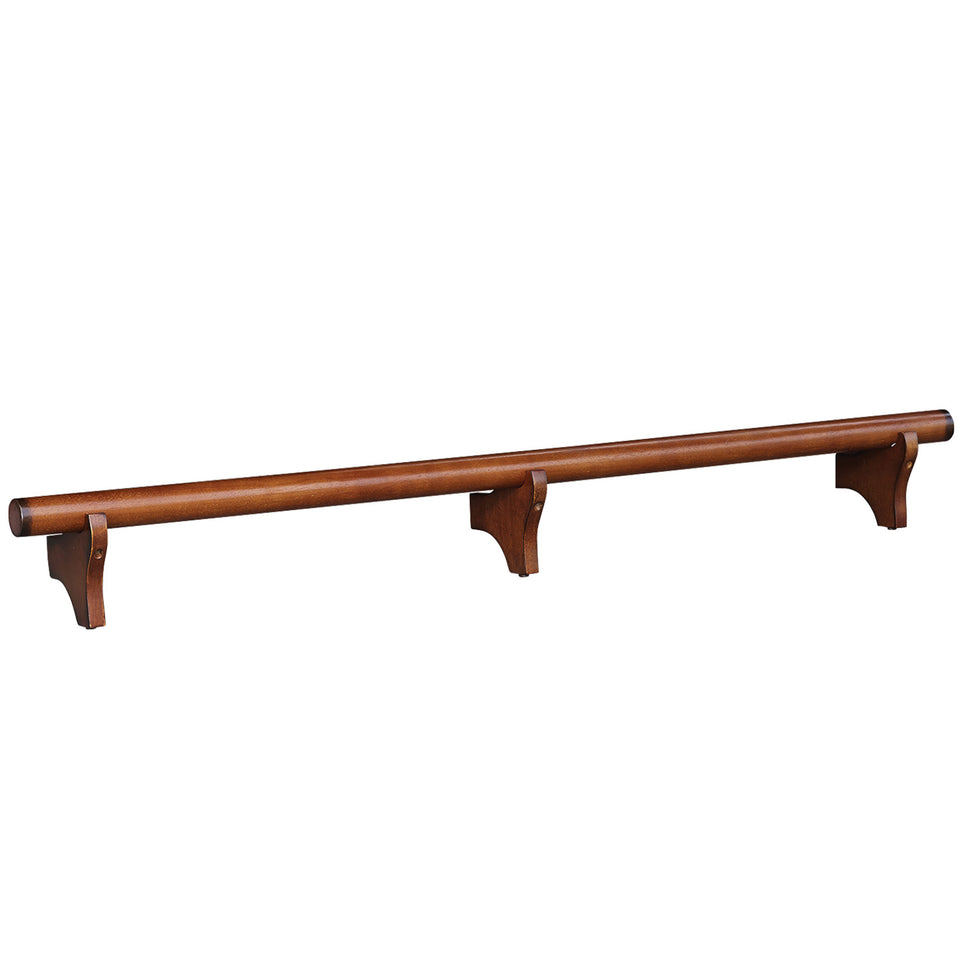 RAM Game Room 72" Dry Bar Foot Rail - Chestnut