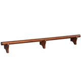 RAM Game Room 72" Dry Bar Foot Rail - Chestnut