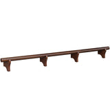 RAM Game Room 84" Dry Bar Foot Rail - Cappuccino