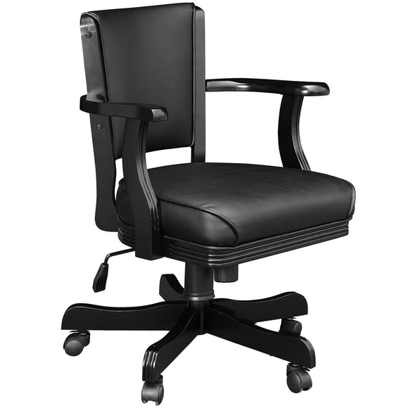 RAM Game Room Swivel Game Chair - Black