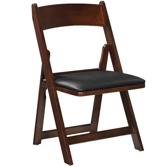RAM Game Room Folding Game Chair - Cappuccino