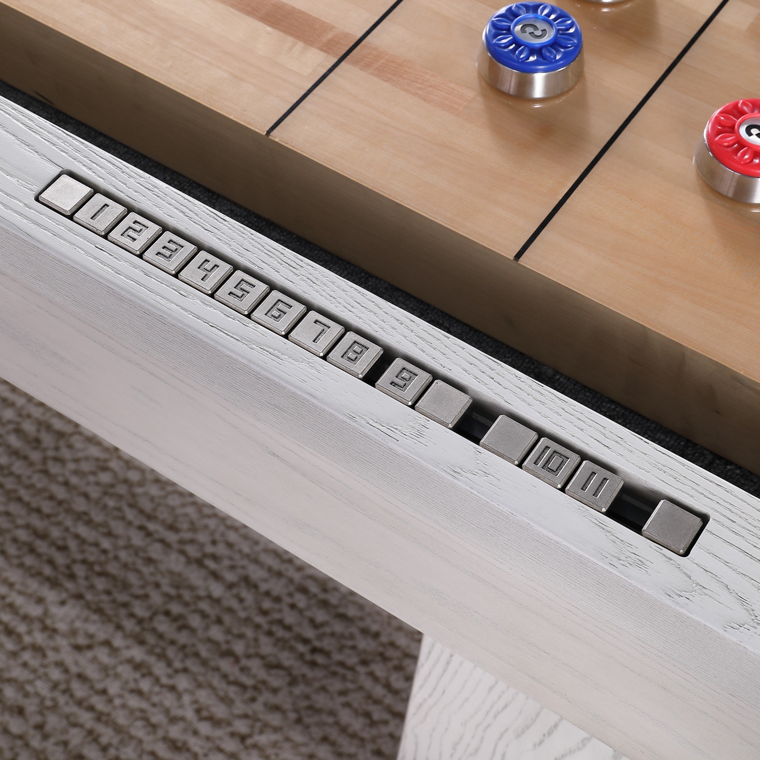 Playcraft 14' Yukon Pro-Style Shuffleboard Table in Northern Drift