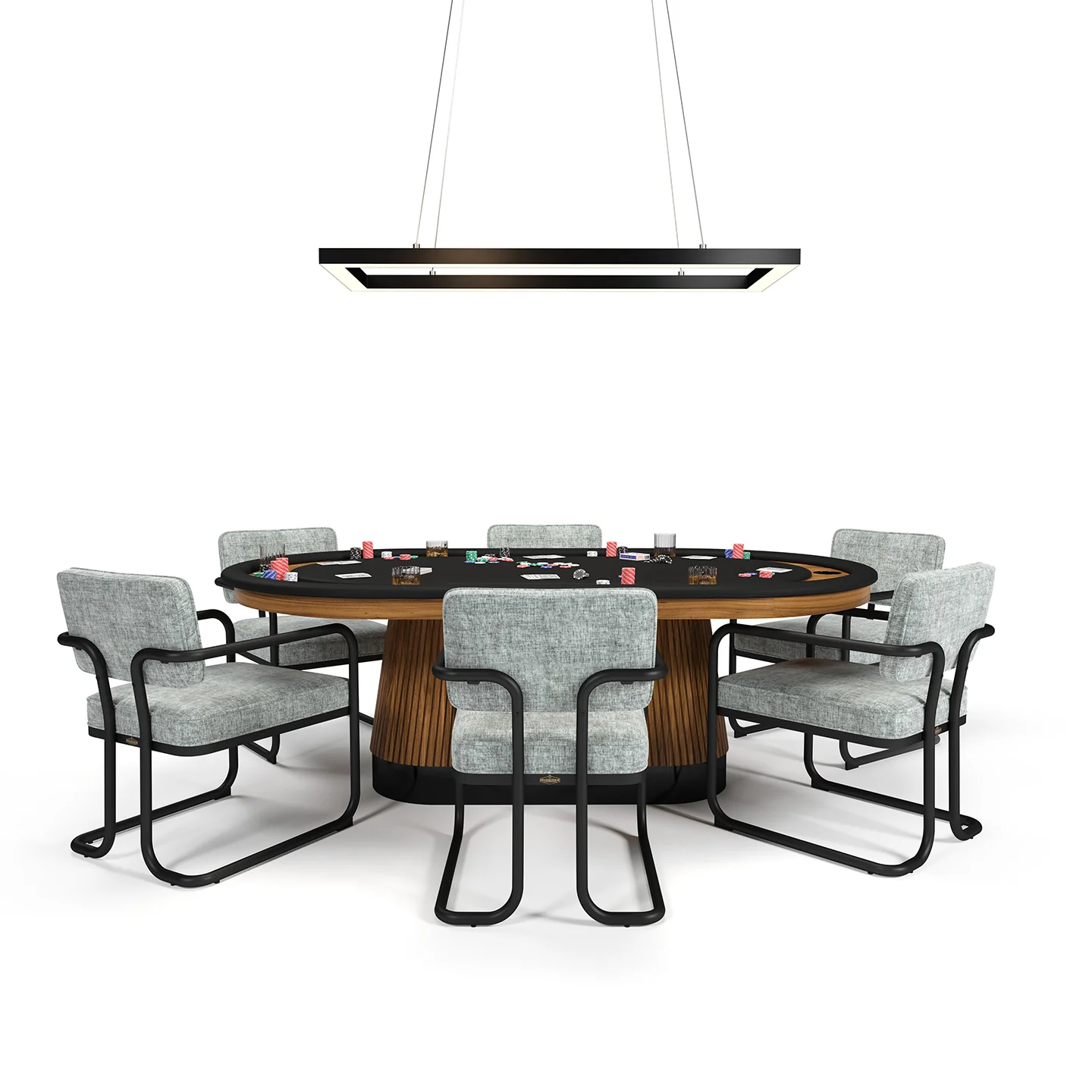 RAM Game Room 47" LED Rectangular Game Table Light Fixture
