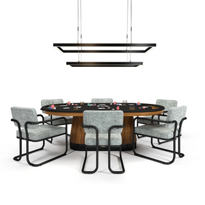 RAM Game Room 54" LED Double Rectangular Game Table Light Fixture