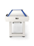 American Heritage Lanai 12' Outdoor Shuffleboard Table in Pearl White by American Heritage Billiards.