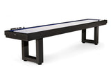 American Heritage Lanai 9' Outdoor Shuffleboard Table in Obsidian Black by American Heritage Billiards.