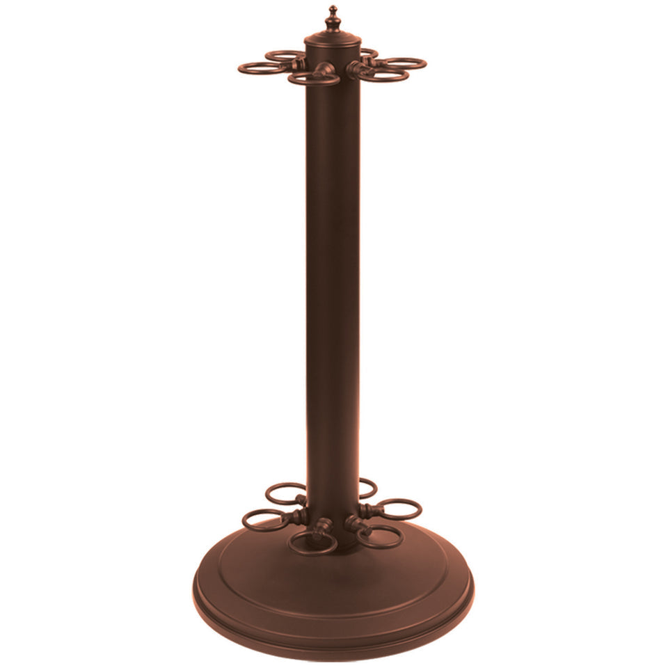 RAM Game Room 24" H Pool Cue Holder - Chestnut