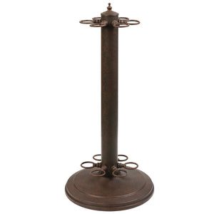 RAM Game Room 24" H Pool Cue Holder - Old Brown