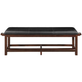 RAM Game Room Spectator Storage Bench - Cappuccino