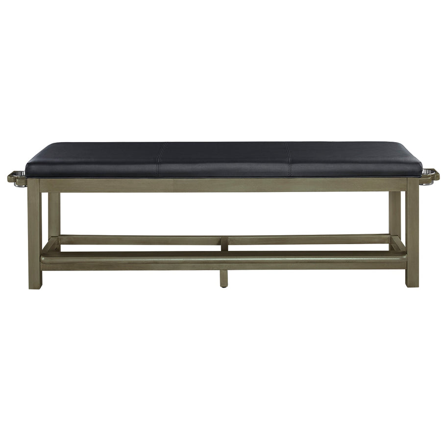 RAM Game Room Spectator Storage Bench - Slate