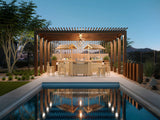 RAM Game Room 60" Bamboo Tiki Bar