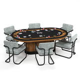 RAM Game Room Prohibition Texas Hold'em Poker Table - Walnut